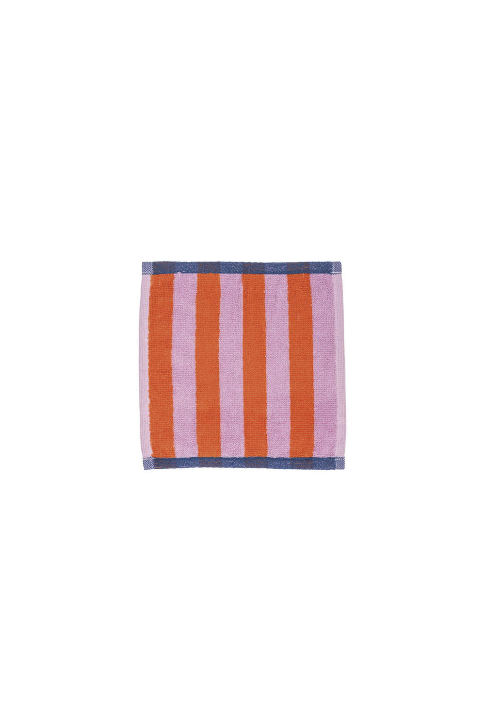 Frottee Abwaschtuch STRIPES orange-lila